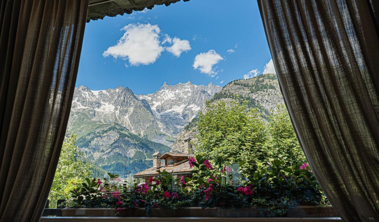 Grand Hotel Royal E Golf Courmayeur Exteriör bild