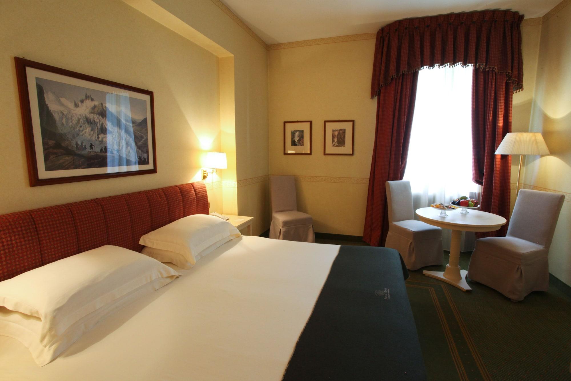 Grand Hotel Royal E Golf Courmayeur Exteriör bild