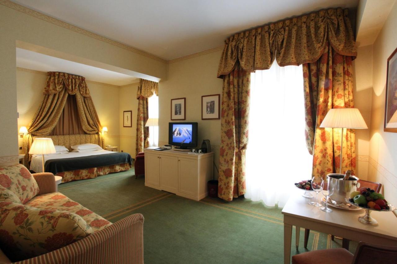 Grand Hotel Royal E Golf Courmayeur Exteriör bild